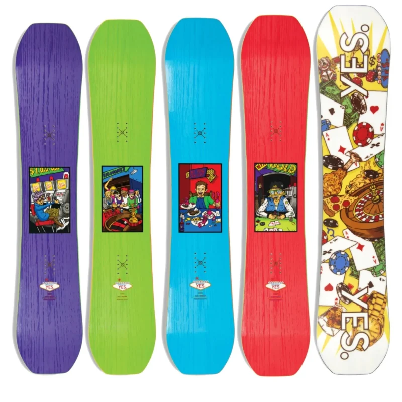 2024 yes jackpot snowboard limited edition