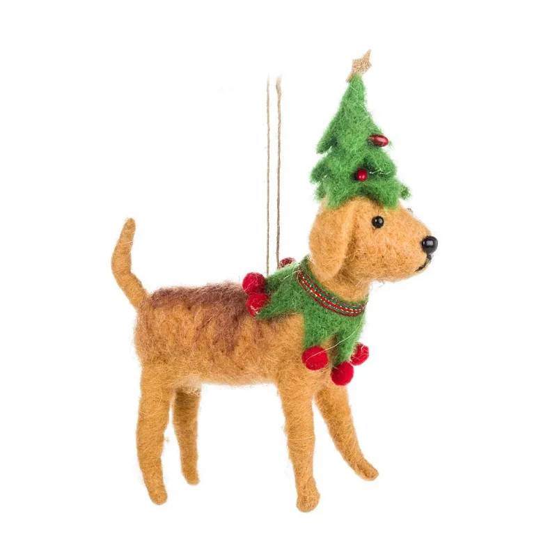 abbott dog tree suit ornament