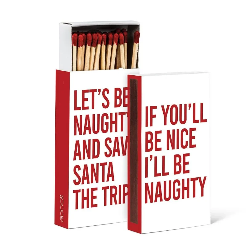 abbott if you ll be naughty matches 45 pack fun holiday gift