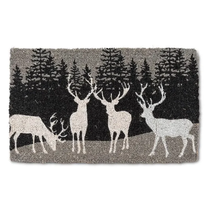 abbott reindeer mat for home entrance easy clean return