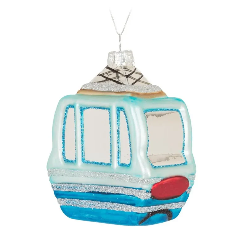 abbott ski gondola christmas ornament