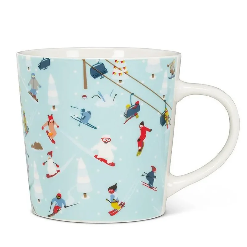 abbott ski mountain mug perfect gift for ski enthusiasts