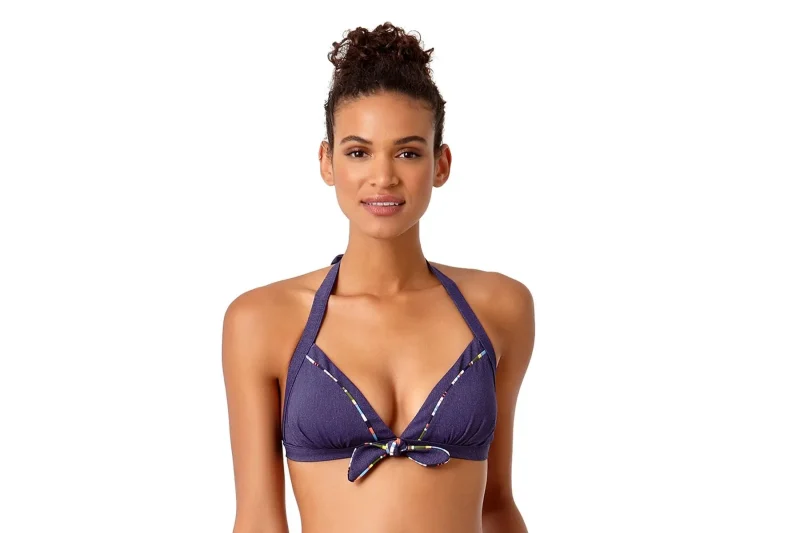 anne cole 2018 halter bikini top