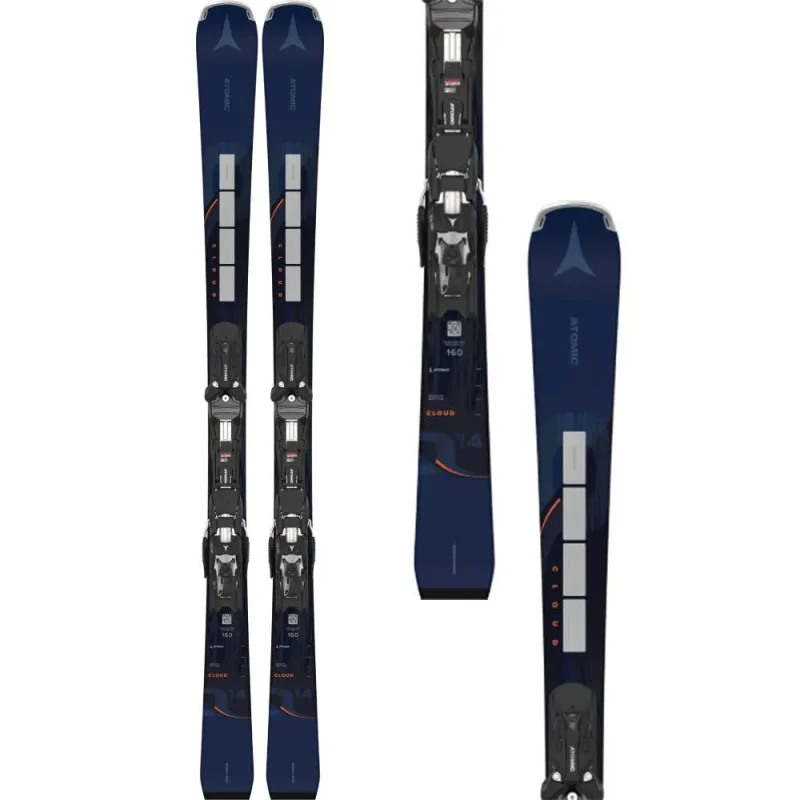 atomic cloud q14 women s ski x 12 gw binding 2023 limited edition