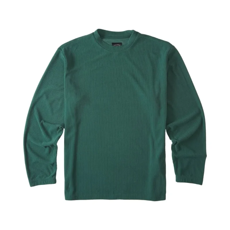 billabong waffle crew sweatshirt for men 2023 edition