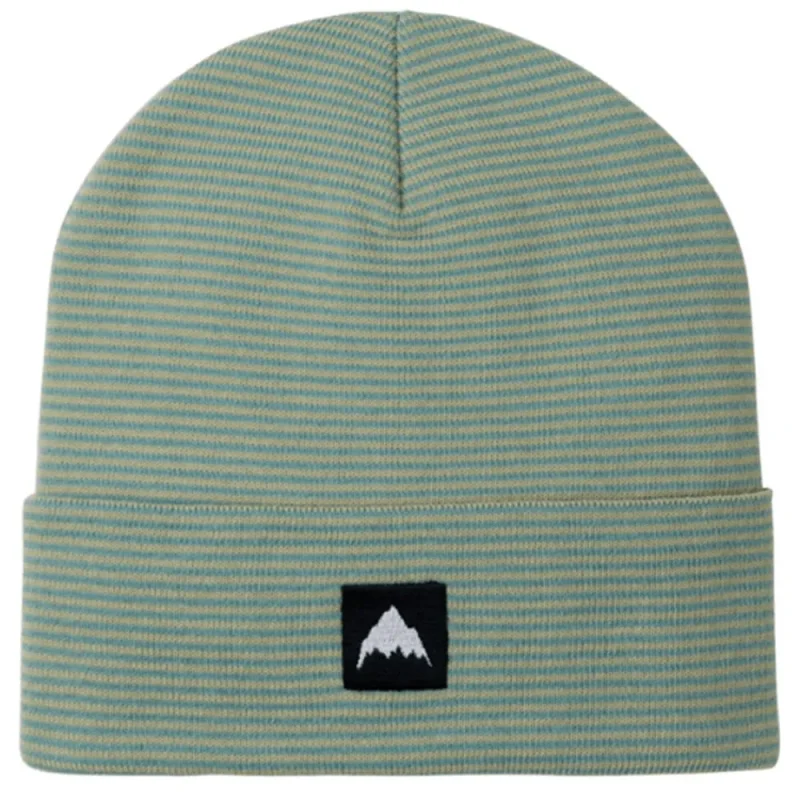 burton recycled stripe adult beanie