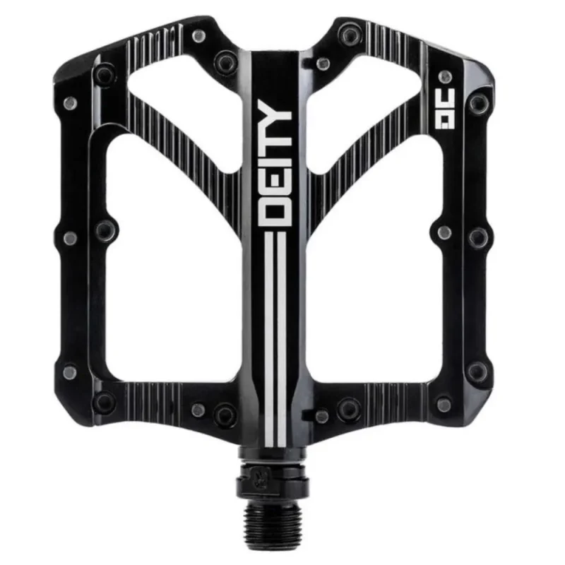 deity bladerunner aluminum cr mo pedals 9 16 black pair