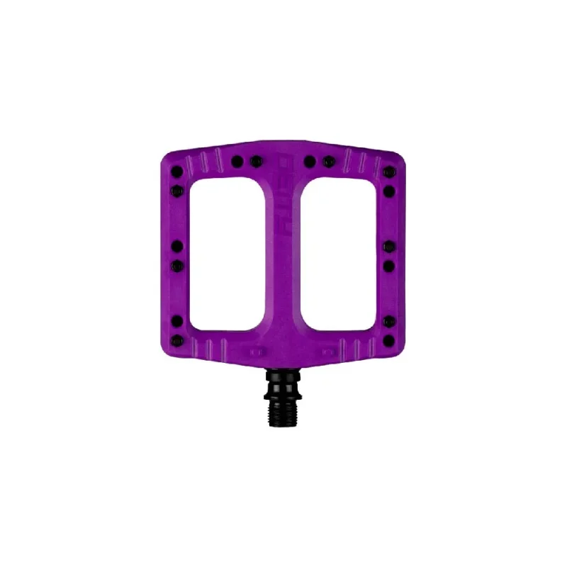 deity deftrap purple platform pedals high performance cycling