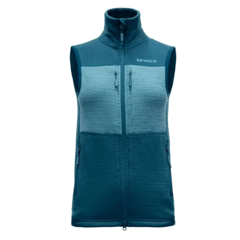 devold egga grid merino women s vest 2023