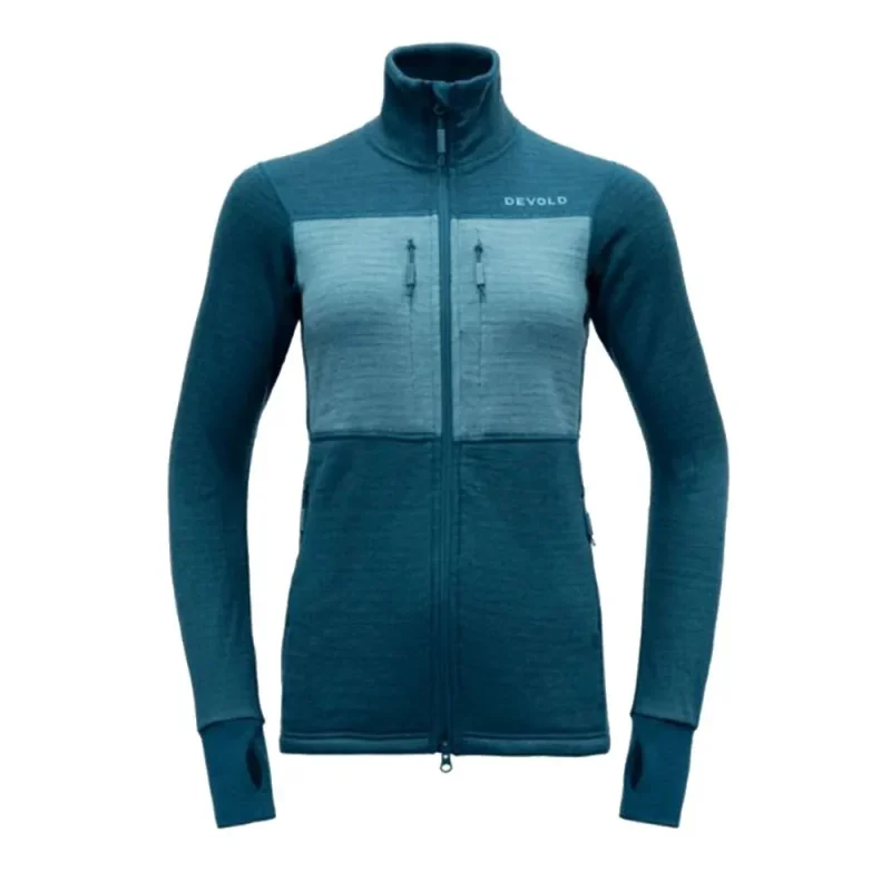 devold egga grid women s merino jacket 2023