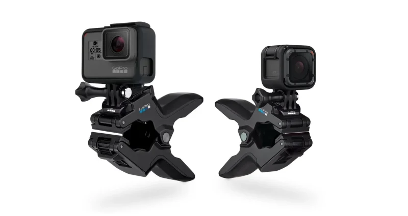 gopro jaws flex clamp mount secure camera grip for action shots