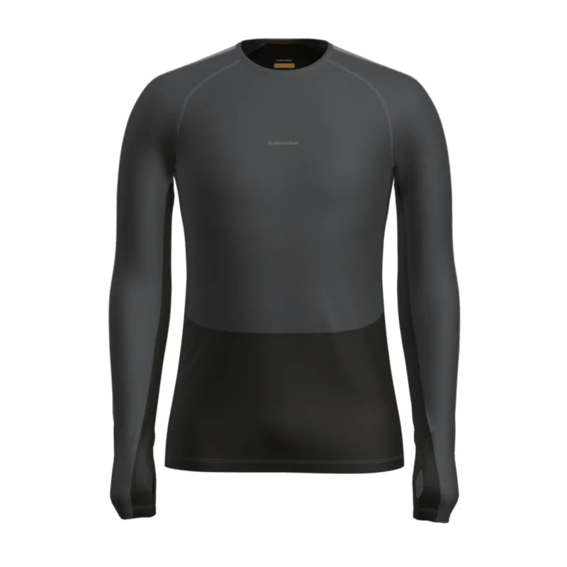 icebreaker 200 zoneknit men s long sleeve crew