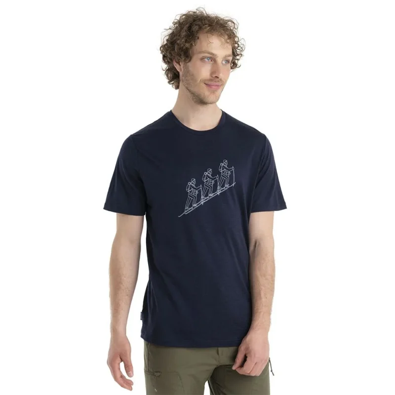 icebreaker men s merino 150 tech lite ss ski tee