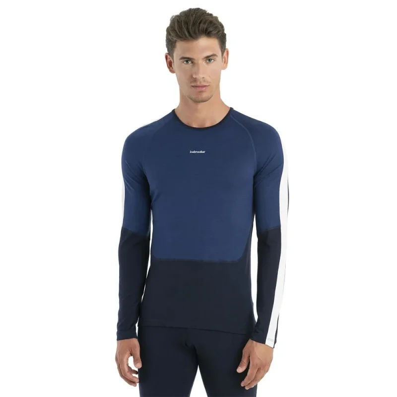 icebreaker men s merino 200 sonebula ls crewe