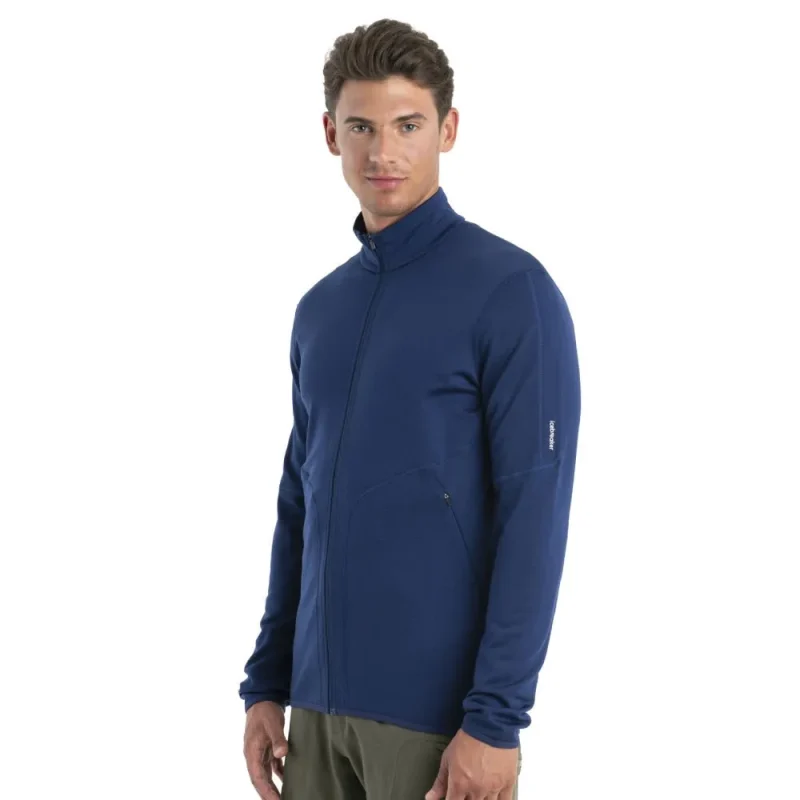 icebreaker men s merino 560 realfleece elemental ii ls zip