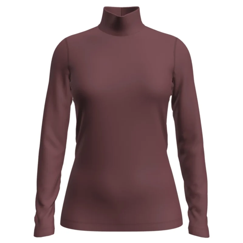 icebreaker women s 260 tech long sleeve turtleneck high performance merino wool