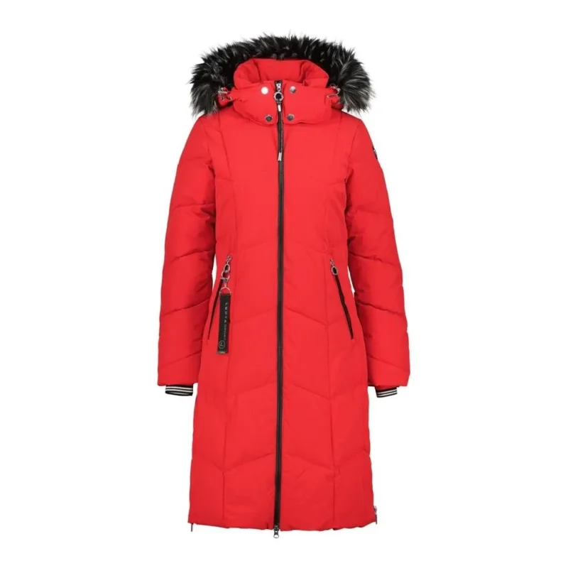 luhta ajanki 2023 women s fur lined coat