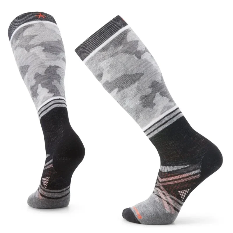 mens smartwool ski socks full cushion camo otc