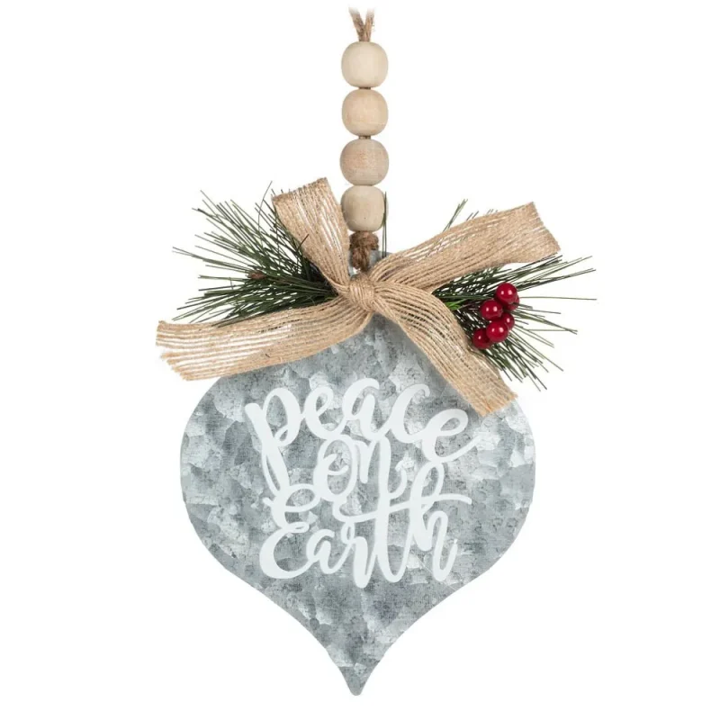 peace on earth ornament by abbott