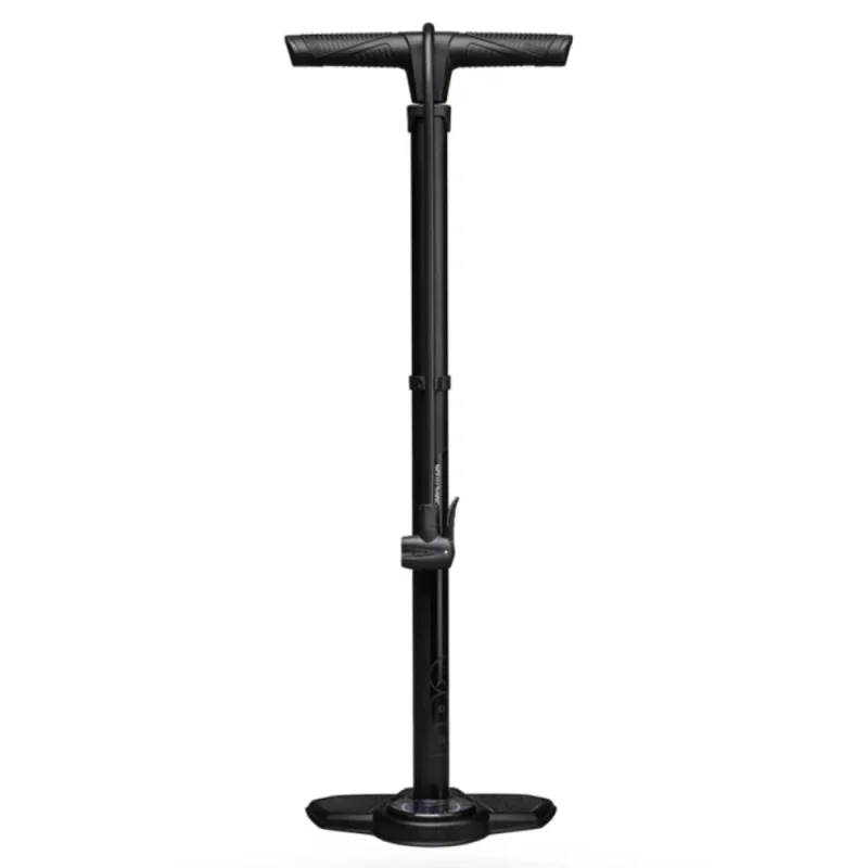 pro competition floor pump steel black by shimano