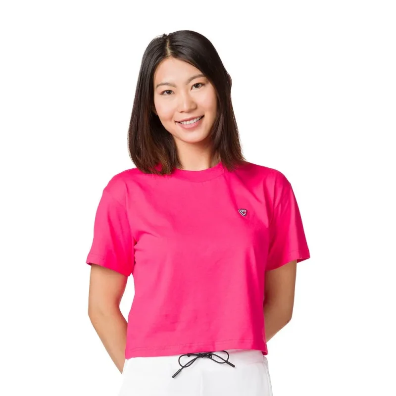 rossignol 2023 women s crop tee limited edition