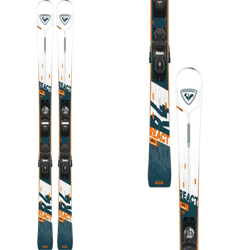 rossignol react 4 ski xpress 11 gw bindings 2023 bundle