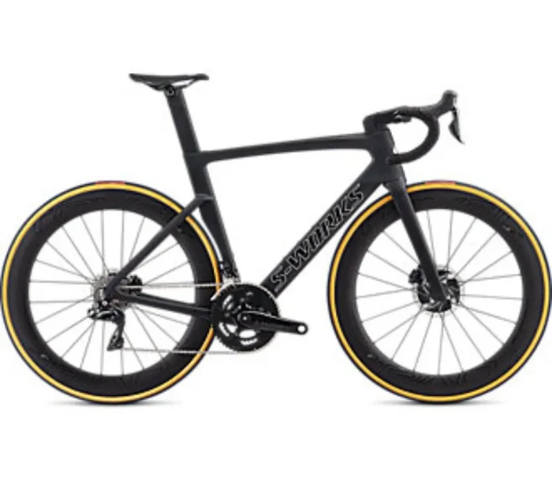 s works venge di2 road bike 52 cm black silver