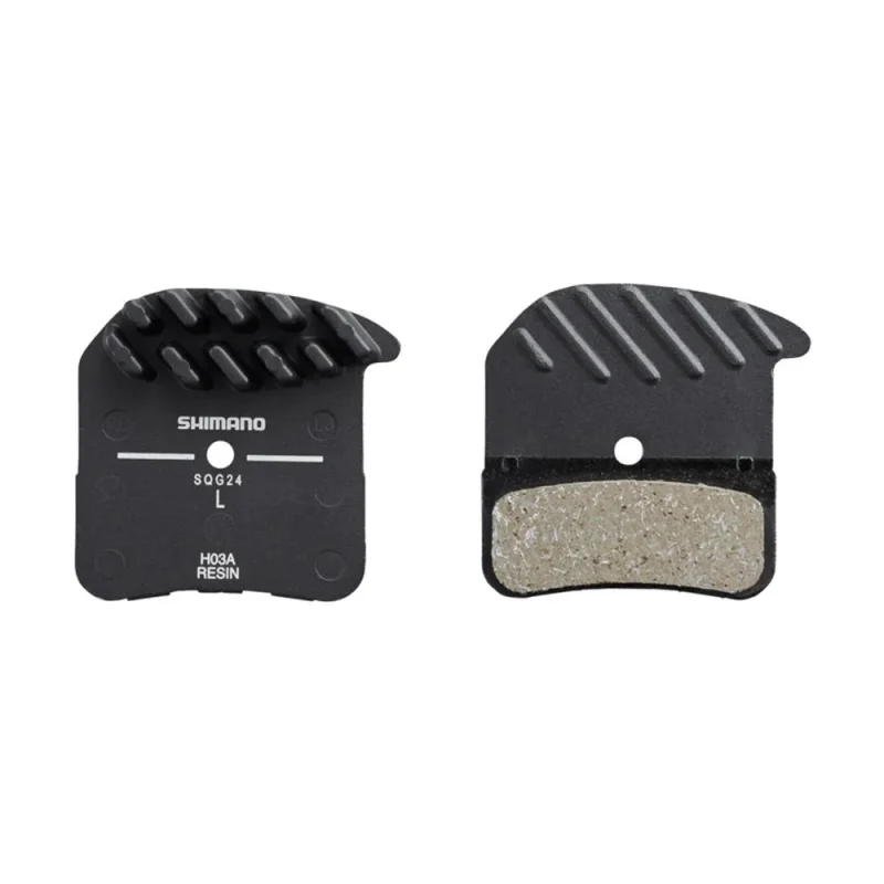 shimano h03a rf resin brake pads w spring split pin 1 pair