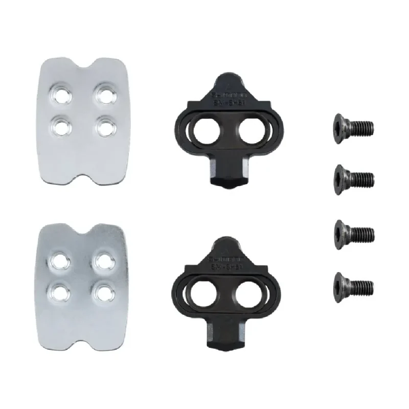 shimano spd cleat set with single release nut