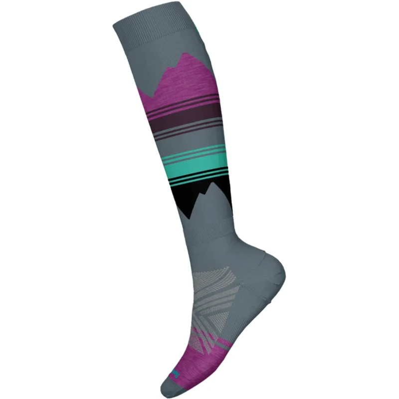 smartwool women s ski sock with targeted cushioning