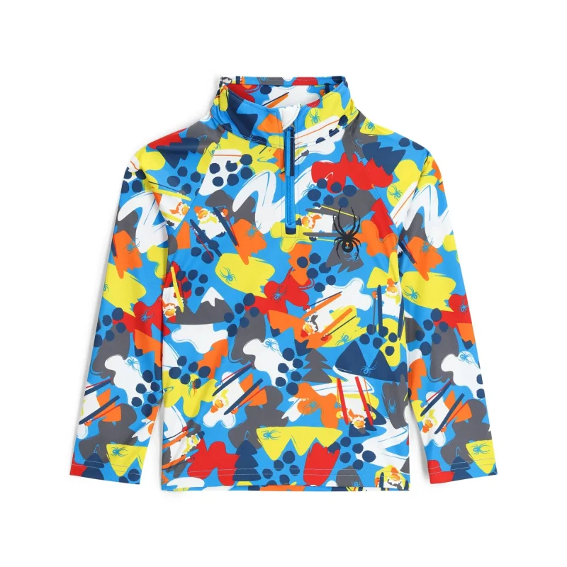 spyder boys glacial preschool half zip 2025 limited edition