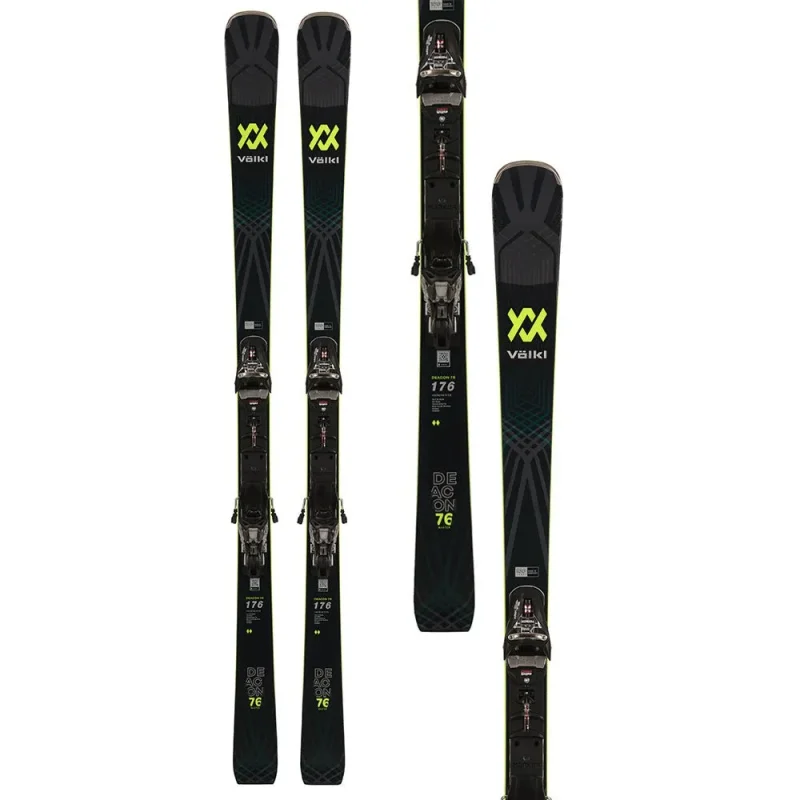 volkl deacon 76 master ski with xcomp 12 gw binding 2024