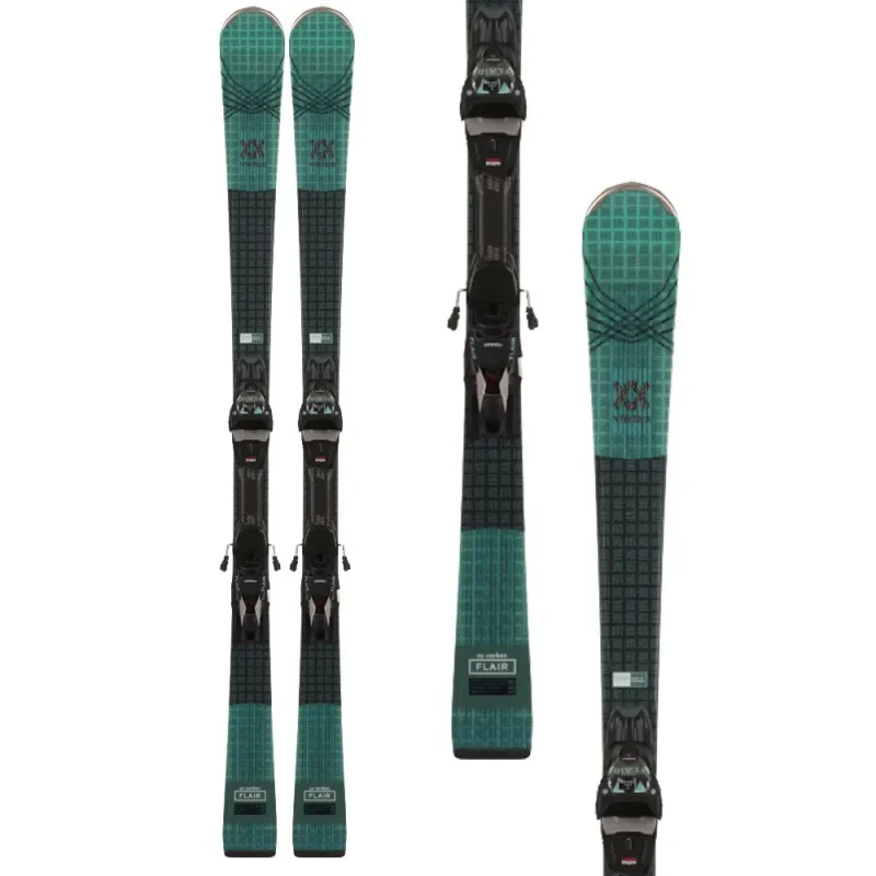 volkl flair sc carbon 2023 women s ski w vmotion 11 gw binding