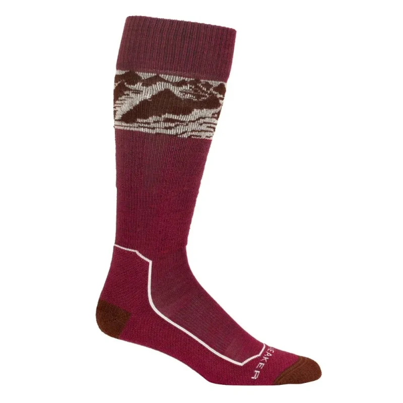 women s icebreaker ski light alps 3d socks